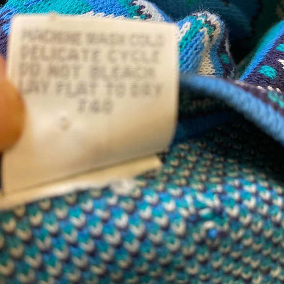 First Issue American Design 100% Cotton Aztec Geometric Tribal Cardigan Sweater - Picture 7 of 7